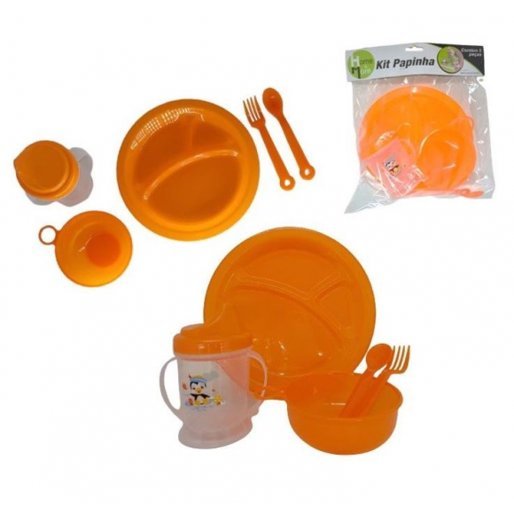 KIT PAPINHA INFANTIL C/5 PEÇAS