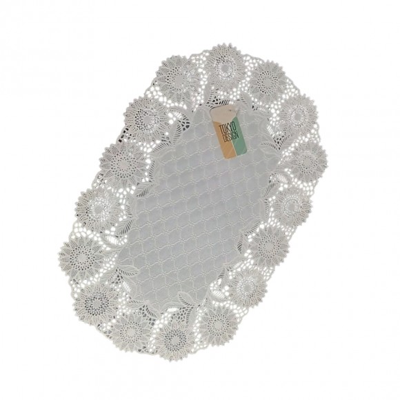 JOGO AMERICANO/CENTRO MESA PVC OVAL (30X45)CM