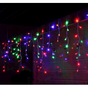 CASCATA PISCA PISCA 100 LEDS 127V - COLOR