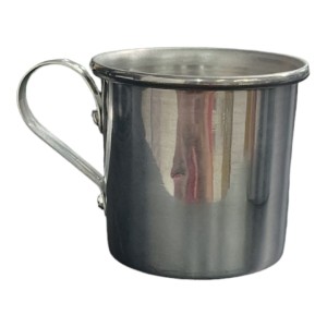 CANECA ALUMINIO POLIDO 250ML