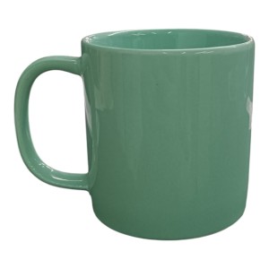 CANECA CERÂMICA RETA VERDE - 200ML