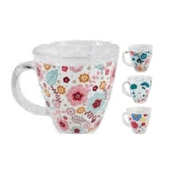 CANECA VDO 380ML - NA CX FLORES