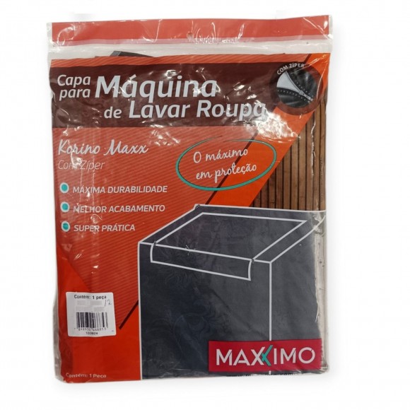 CAPA MAQUINA FLANELADA C/ZIPER PEQ (184-MX)