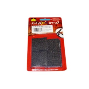 PROTETOR PISO QUADRADO 40X40MM (08PÇ)