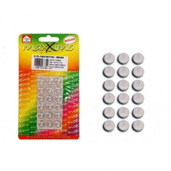 PINGOS PROTETORES REDONDO 10MM - 18PC