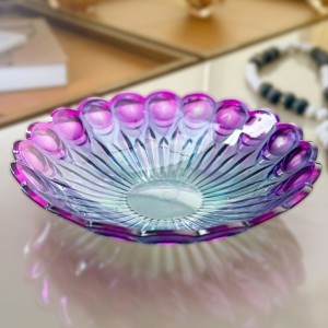 CENTRO DE MESA ESFERAS BICOLOR 1 (AZUL/VIOLETA)