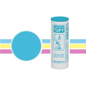 CORANTE ROUPA AZUL TURQUESA C/ 6 PEÇAS