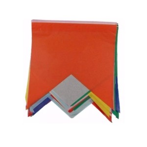 BANDEIROLA DE PAPEL SEDA 10 METROS