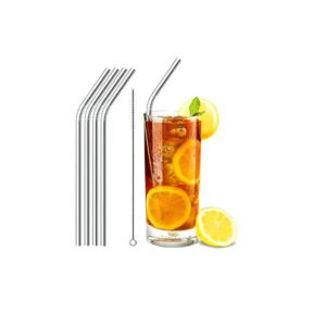 KIT CANUDO INOX /CURVO E ESCOVA - 4 PEÇAS