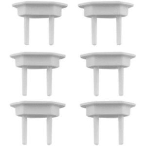 PROTETOR DE TOMADAS C/ 6 PEÇAS