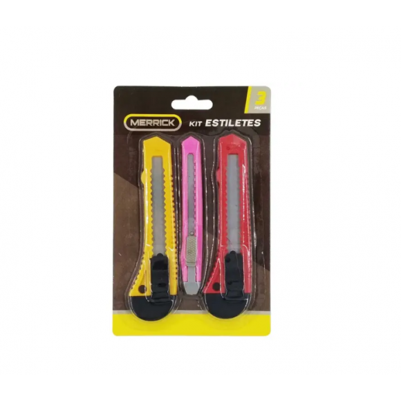 KIT ESTILETES 3PCS MERRICK