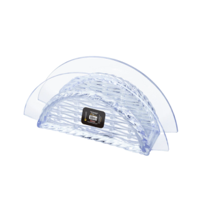 PORTA GUARDANAPO TRANÇA CRISTAL