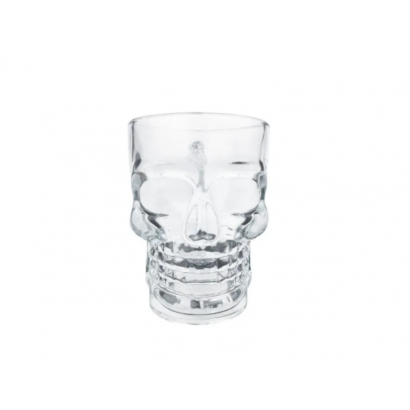 CANECA VIDRO CAVEIRA 500ML