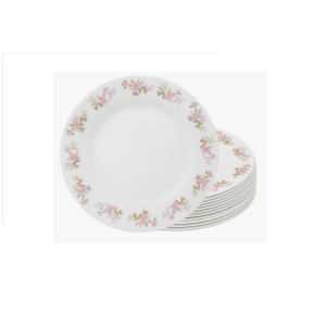 PRATO VDO FLOWERS PINK 25,5CM RASO