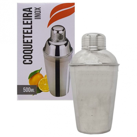 COQUETELEIRA INOX 500ML NA CX