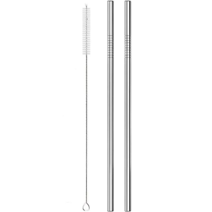 KIT CANUDO INOX E ESCOVA - 3 PEÇAS