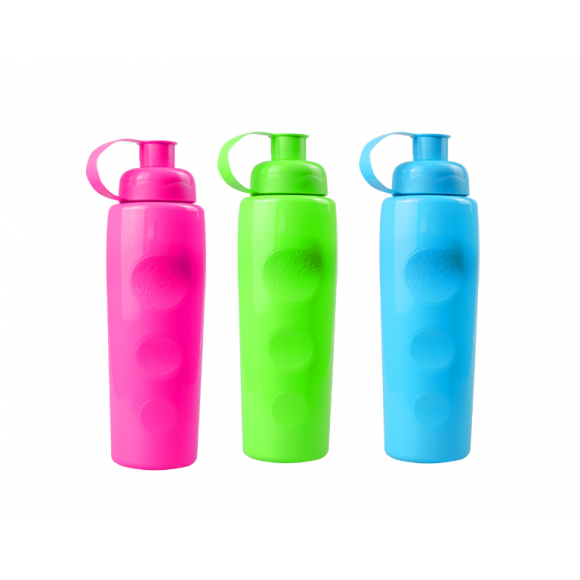 SQUEEZE PLASTICO 600ML PLASDURAN CORES FECHADAS